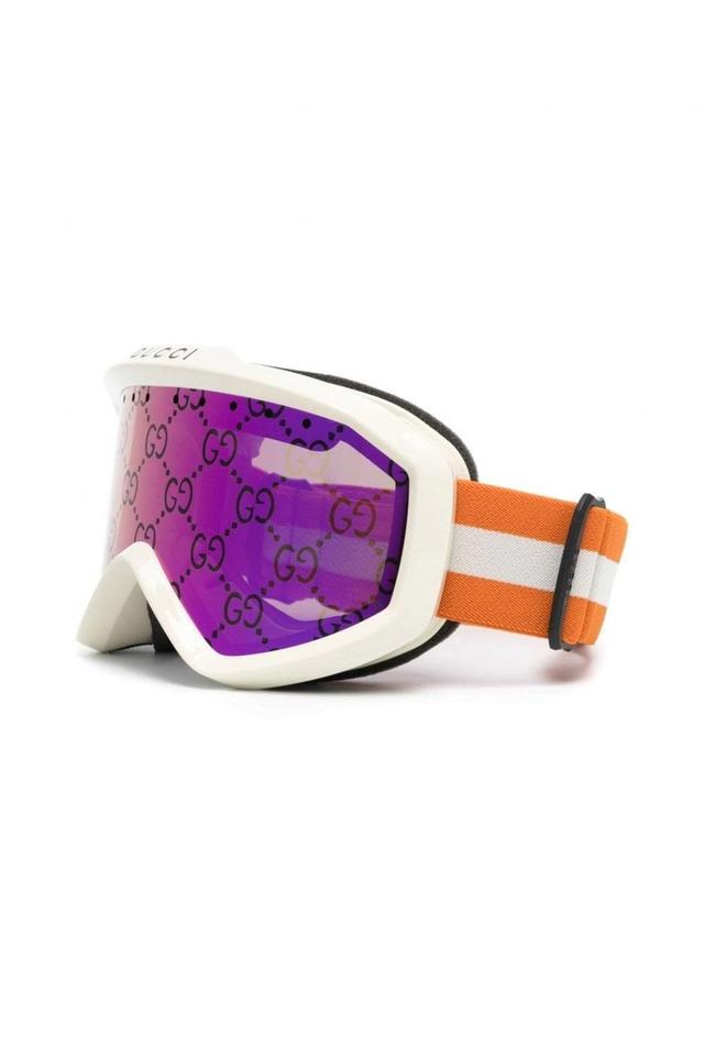 Eyewear Monogram Ski Goggles In Ivory Product Image