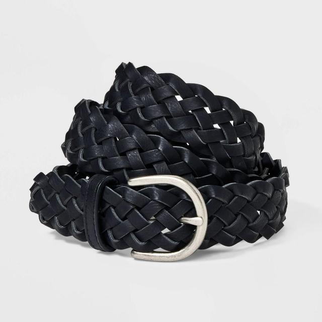 Womens Woven Belt - Universal Thread Black XL Product Image