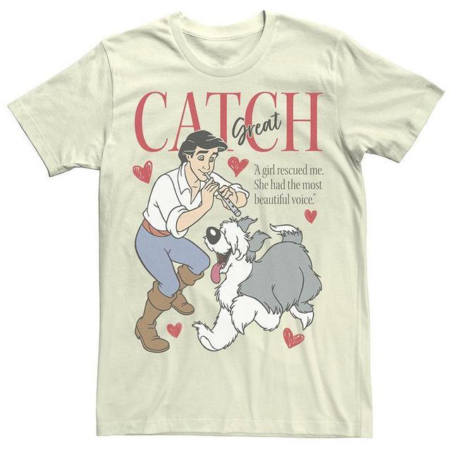 Mens Disney The Little Mermaid Prince Eric Great Catch Tee Product Image