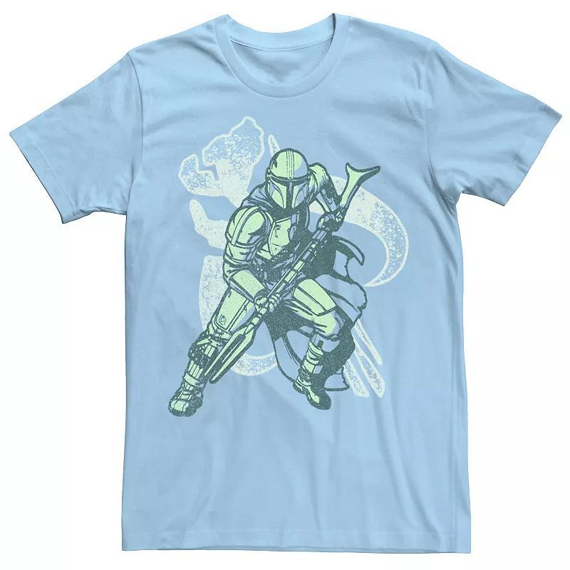 Mens Star Wars Mando Crest Pose Tee Product Image