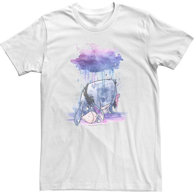 Mens Winnie The Pooh Watercolor Eeyore Tee Product Image