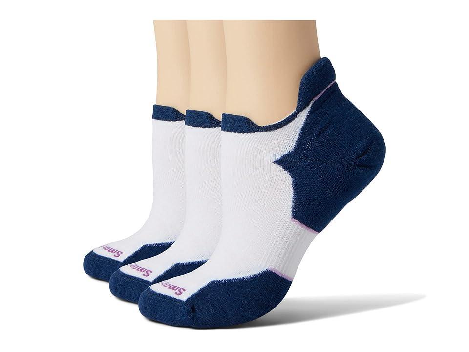 Smartwool Run Targeted Cushion Low Ankle Socks 3-Pack Women's Crew Cut Socks Shoes Product Image