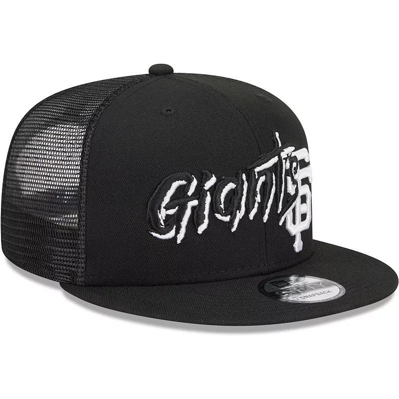 Mens New Era San Francisco Giants Street Trucker 9FIFTY Snapback Hat Product Image