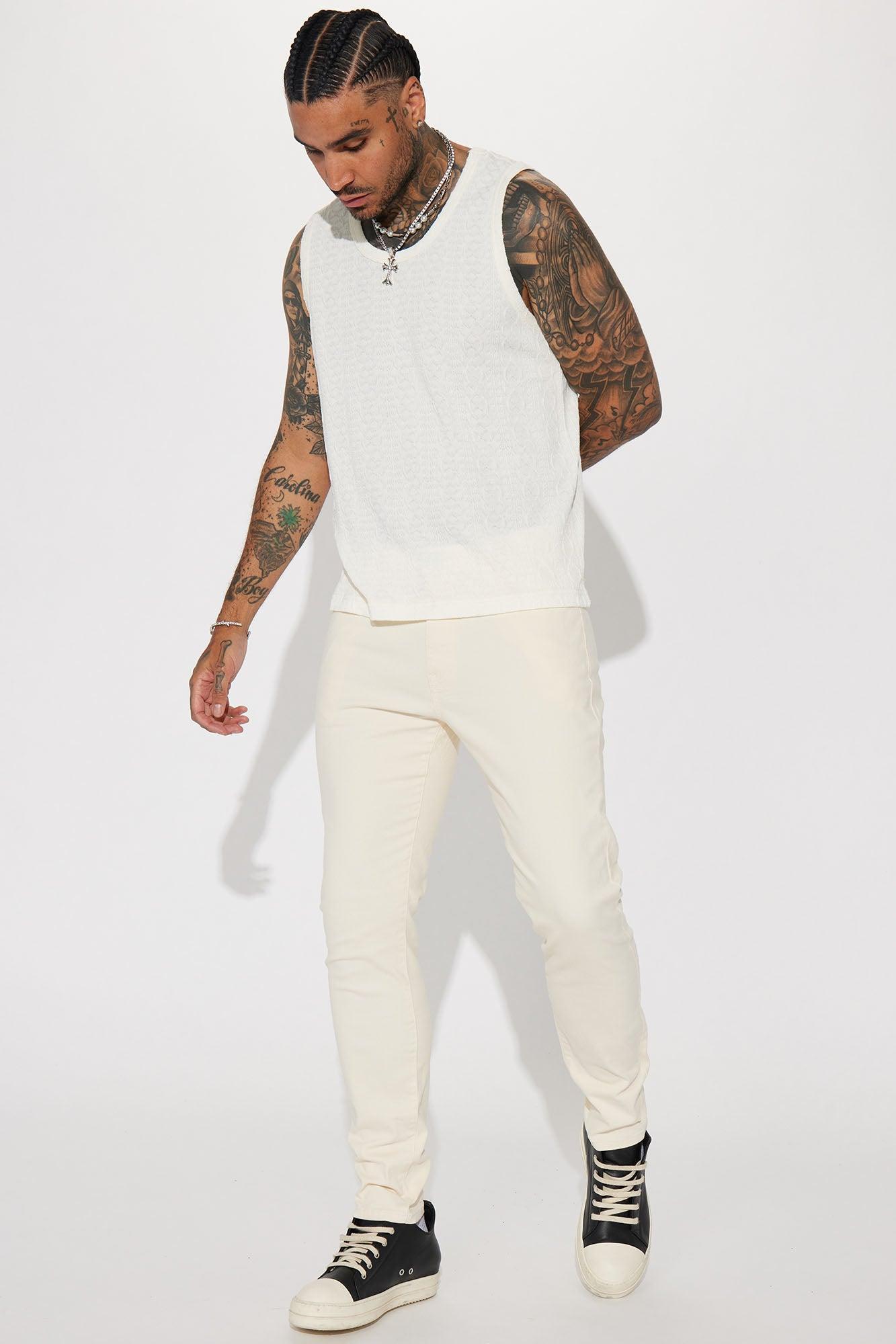 Mac Chino Pants - Cream Product Image