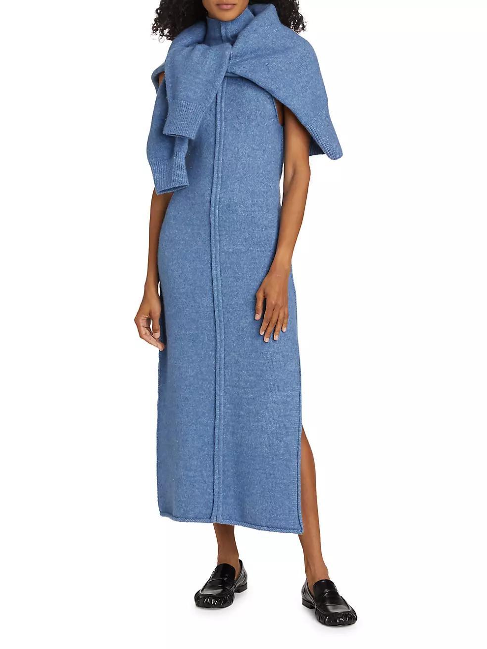 Zola Knit Tie-Waist Maxi Dress Product Image