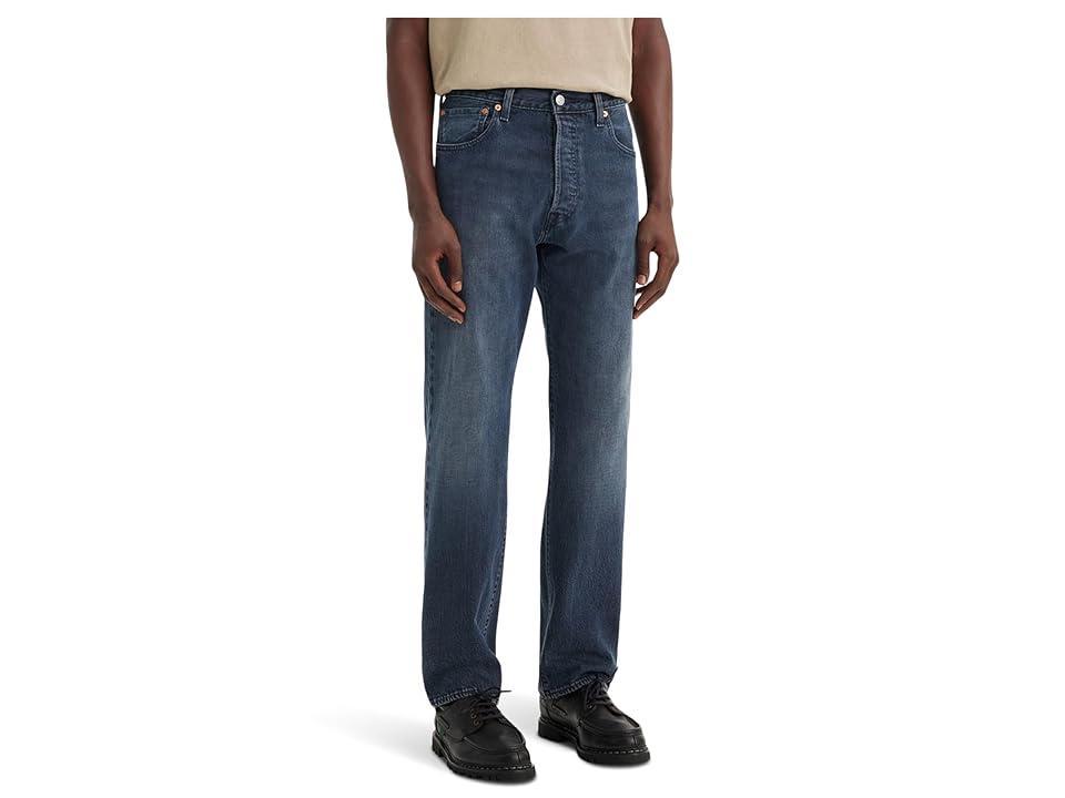 Levi's(r) Premium 501 '93 Straight Jeans (Blue Black Stretch) Men's Jeans Product Image