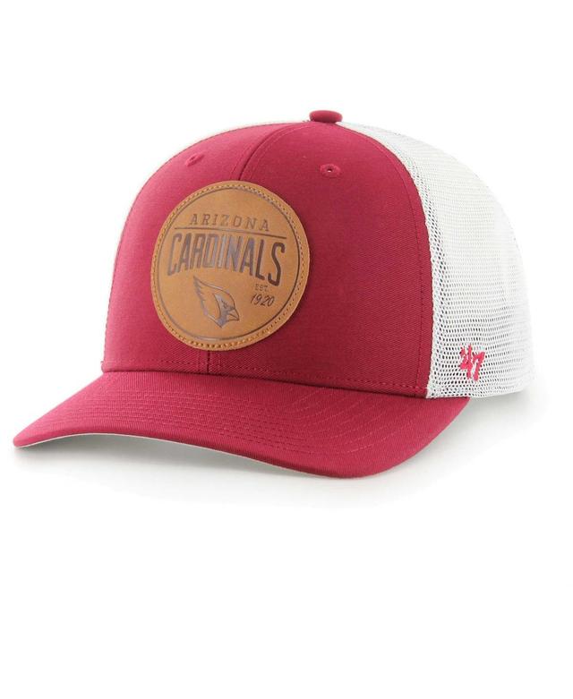 Mens 47 Cardinal Arizona Cardinals Leather Head Flex Hat Product Image