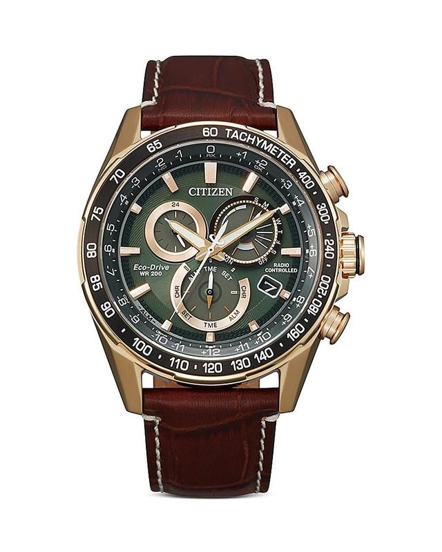 Citizen Eco-Drive Mens Pcat Stainless Steel Bracelet Watch 43mm Product Image