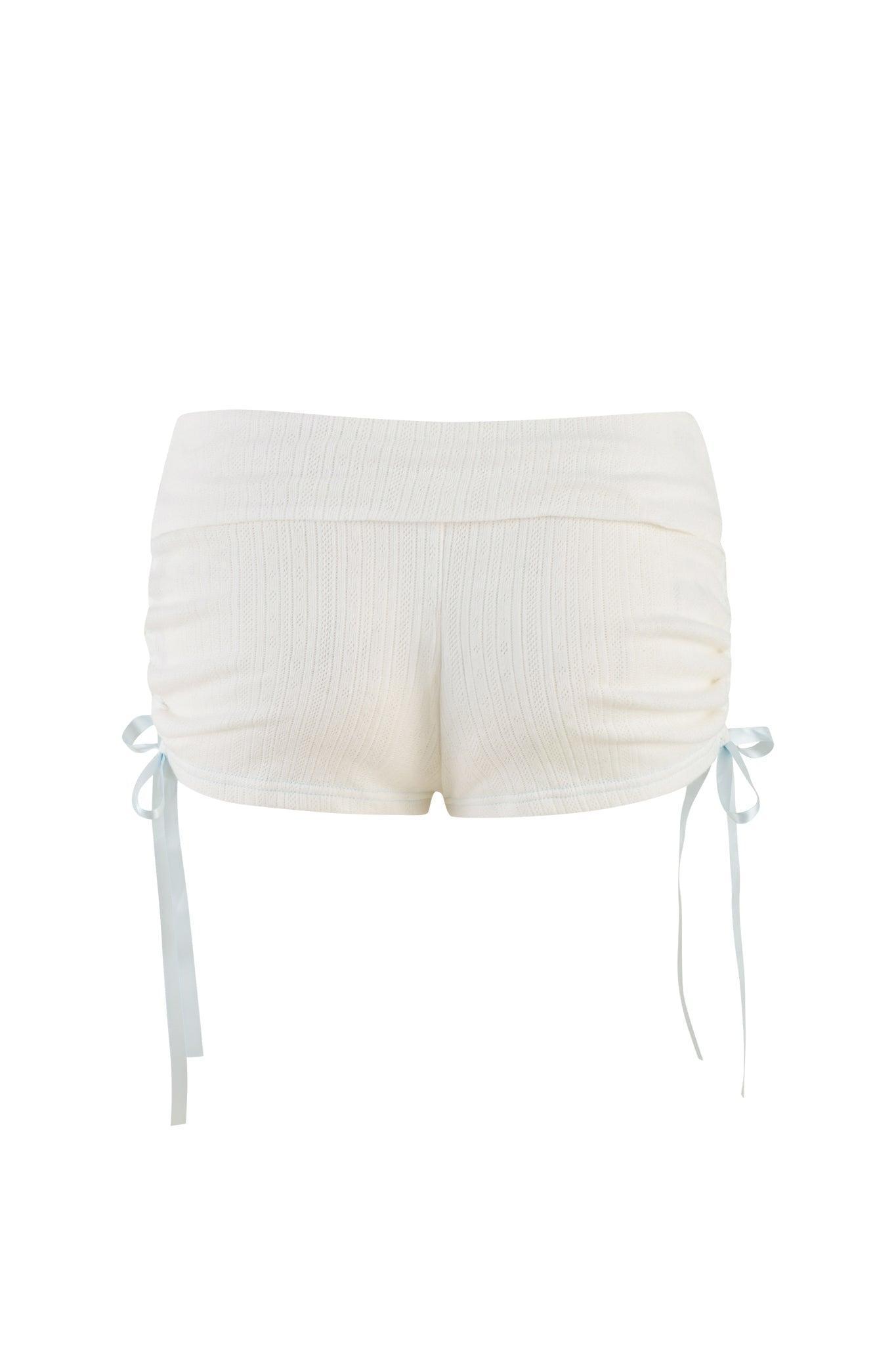 MIA SHORT - WHITE Product Image