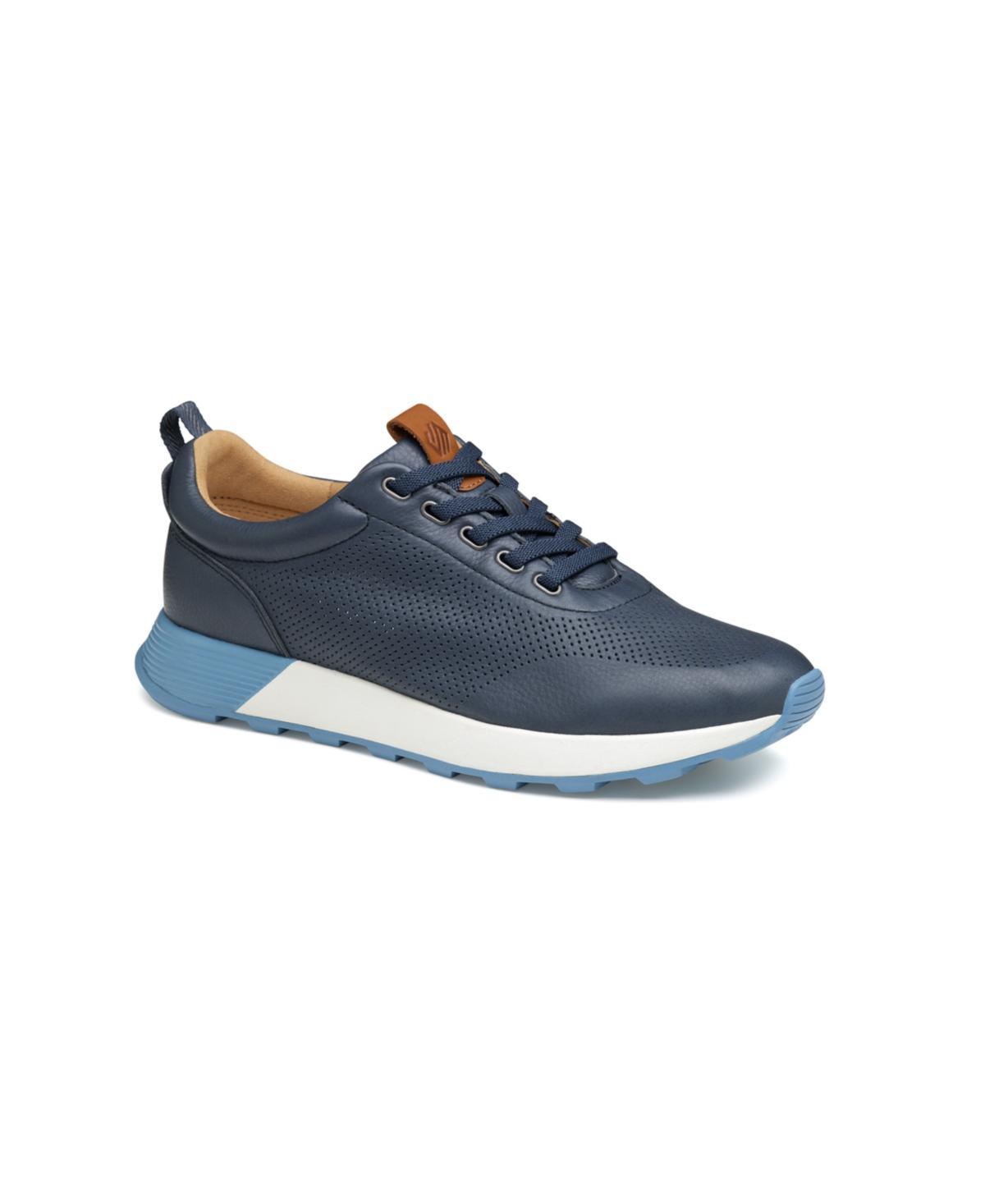 Johnston & Murphy Mens Kinnon Perfed Jogger Lace-Up Sneakers Product Image