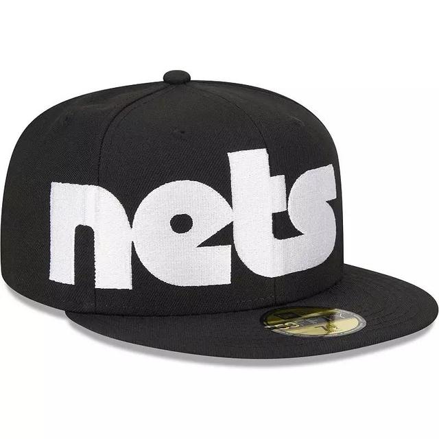 Mens New Era Brooklyn Nets Checkerboard UV 59FIFTY Fitted Hat Product Image