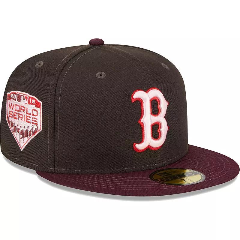 Mens New Era /Maroon Boston Red Sox Chocolate Strawberry 59FIFTY Fitted Hat Product Image