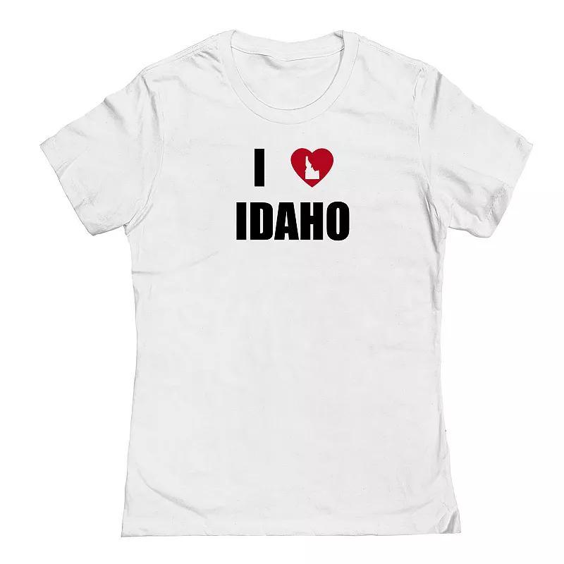 Juniors I Heart Idaho Graphic Tee, Womens Product Image