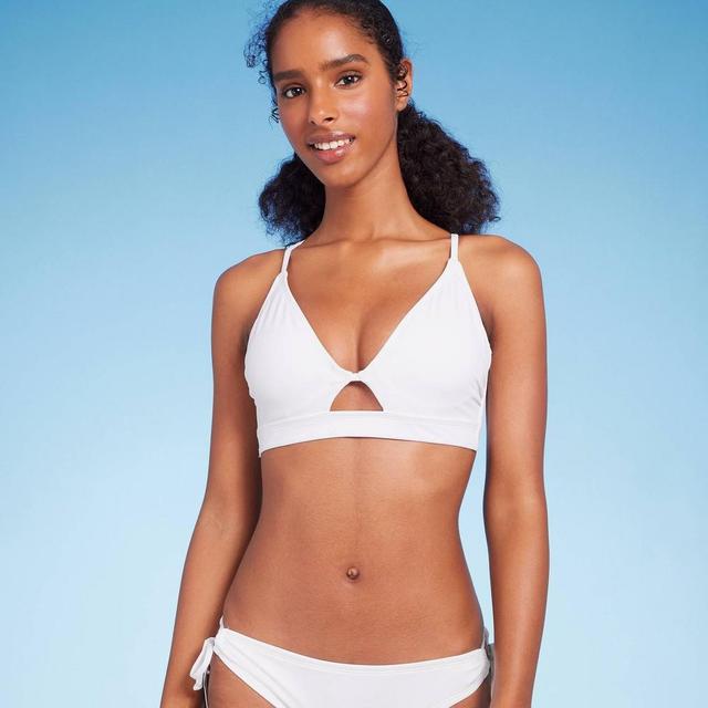 Womens Longline Keyhole Underwire Bikini Top - Shade & Shore Product Image