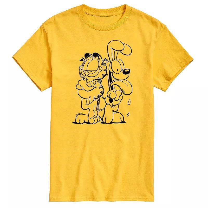 Mens Garfield And Odie Graphic Tee Product Image