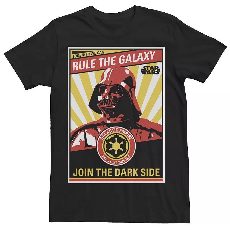 Mens Star Wars Rule the Galaxy Propaganda Tee Product Image