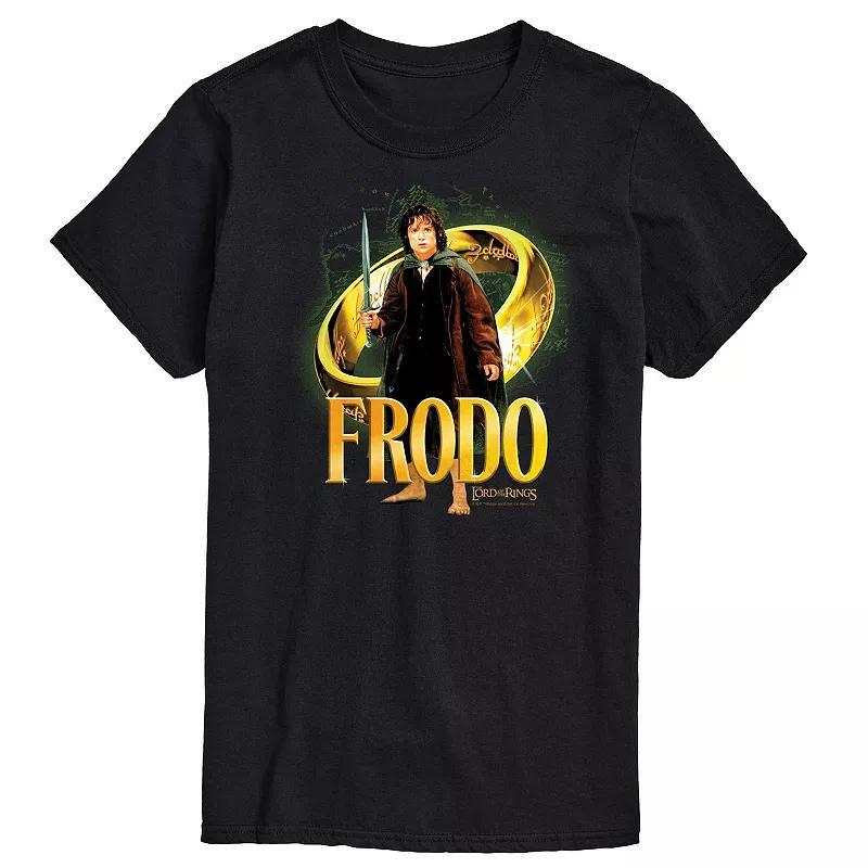 Mens The Lord Of The Rings Frodo Baggins Ring Graphic Tee Product Image