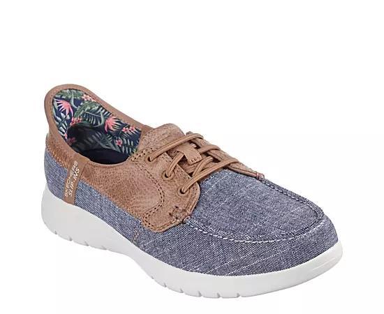 Skechers Womens Slip-Ins On The Go Flex Coastal Sky Sneaker Product Image