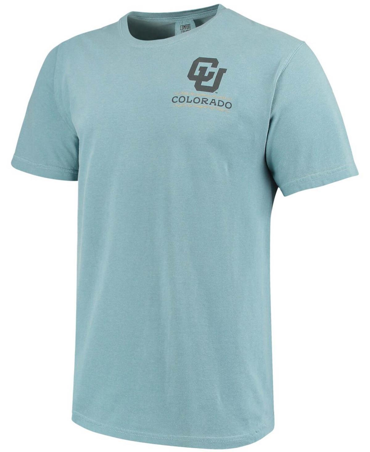 Mens Blue Colorado Buffaloes State Local Comfort Colors T-shirt Product Image