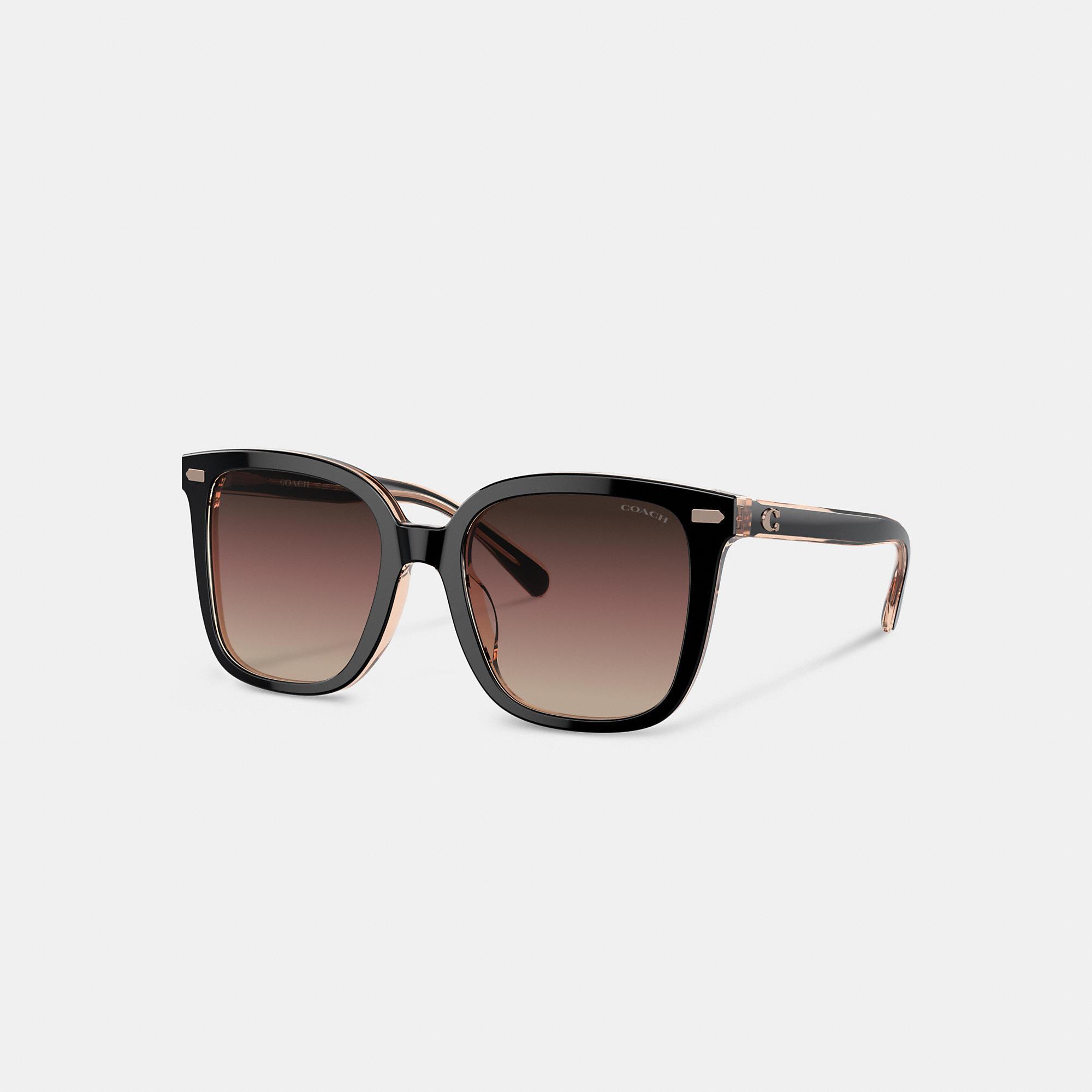 Beveled Signature Oversized Square Sunglasses Product Image