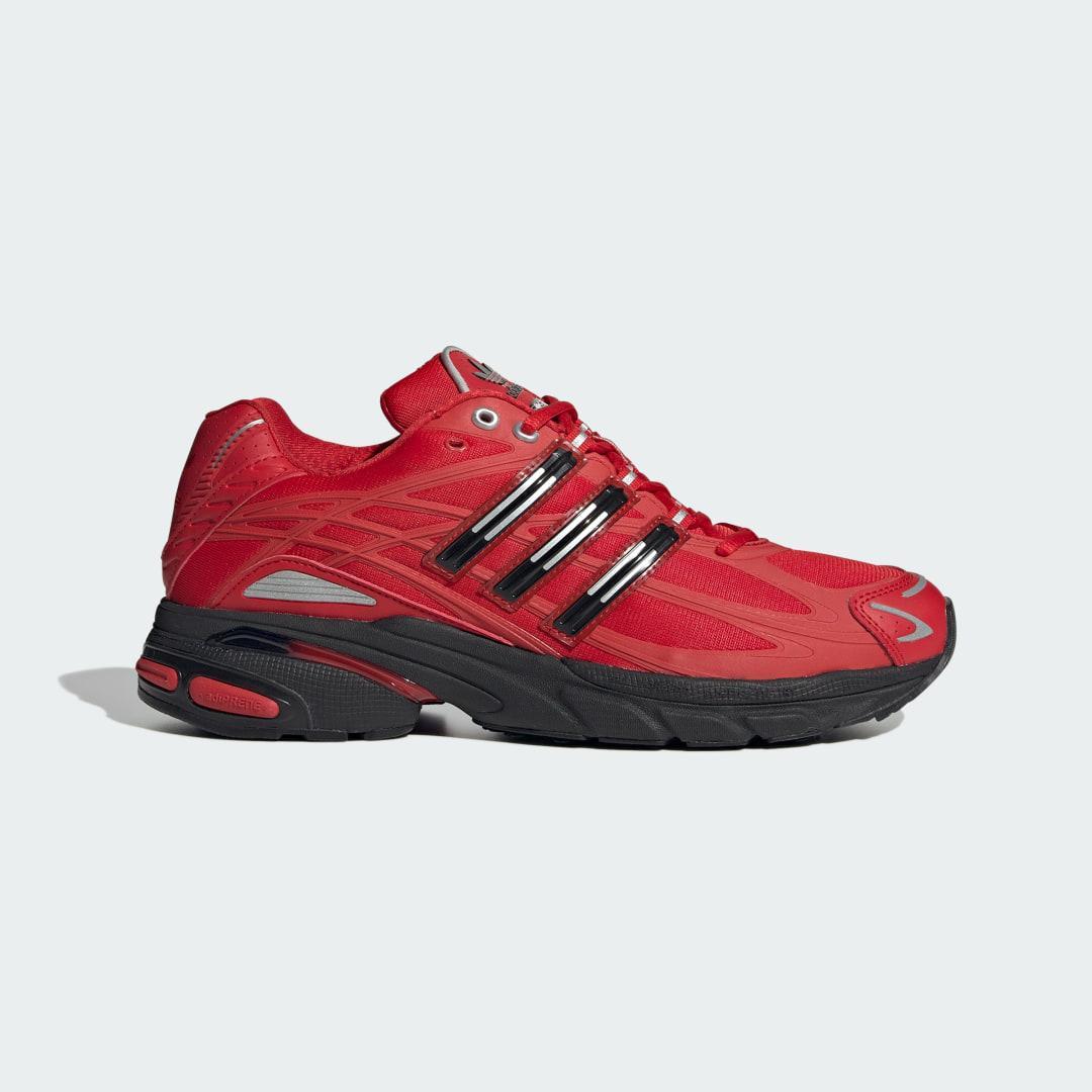 Mens adidas Adistar Cushion 3 Athletic Shoe - Better Scarlet / Core Black / Silver Metallic Product Image