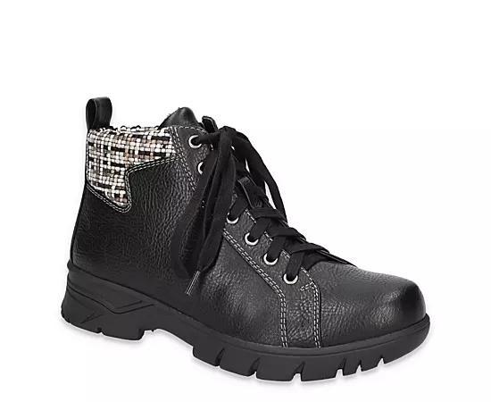 Easy Street Nico by Easy Street Womens Mini Lug Lace up Booties Product Image