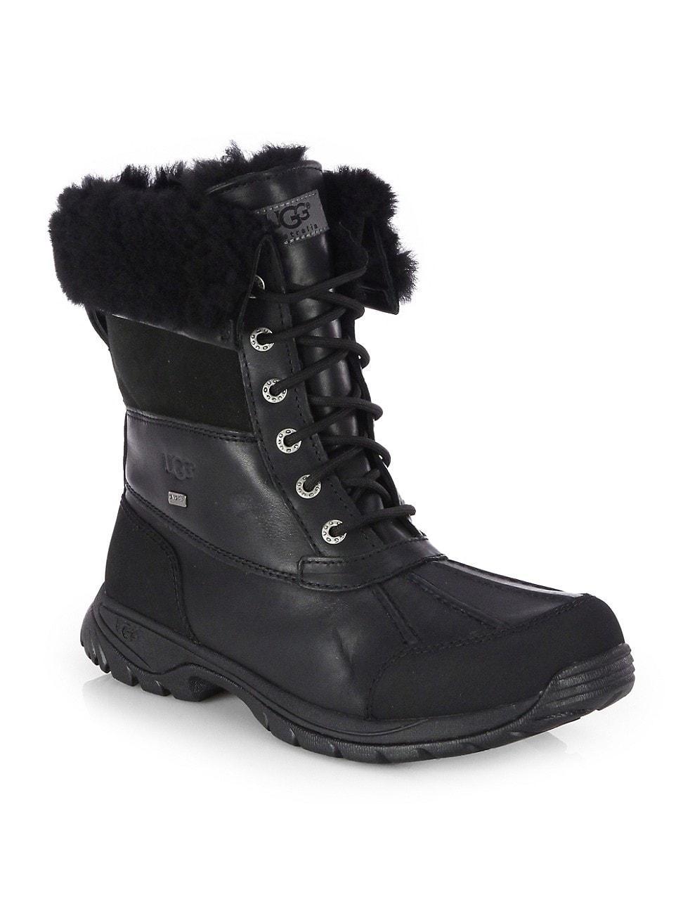 Mens Butte Waterproof Leather Boots Product Image