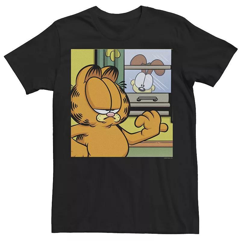 Mens Garfield Window Talk Boxed Up Tee Product Image