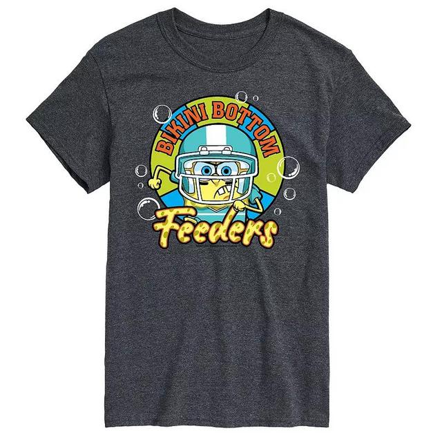 Mens SpongeBob SquarePants Football Tee Product Image