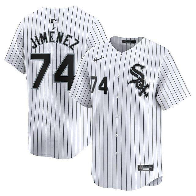 Mens Nike Eloy Jimenez White Chicago White Sox Home Limited Player Jersey - White Product Image