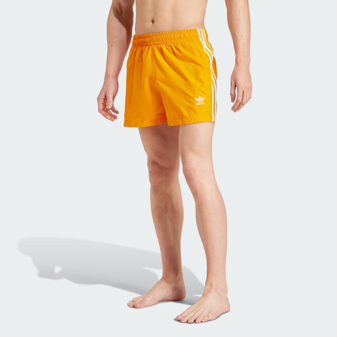 adidas Mens 5 Ori Adicolor 3-Stripes Swim Shorts Product Image