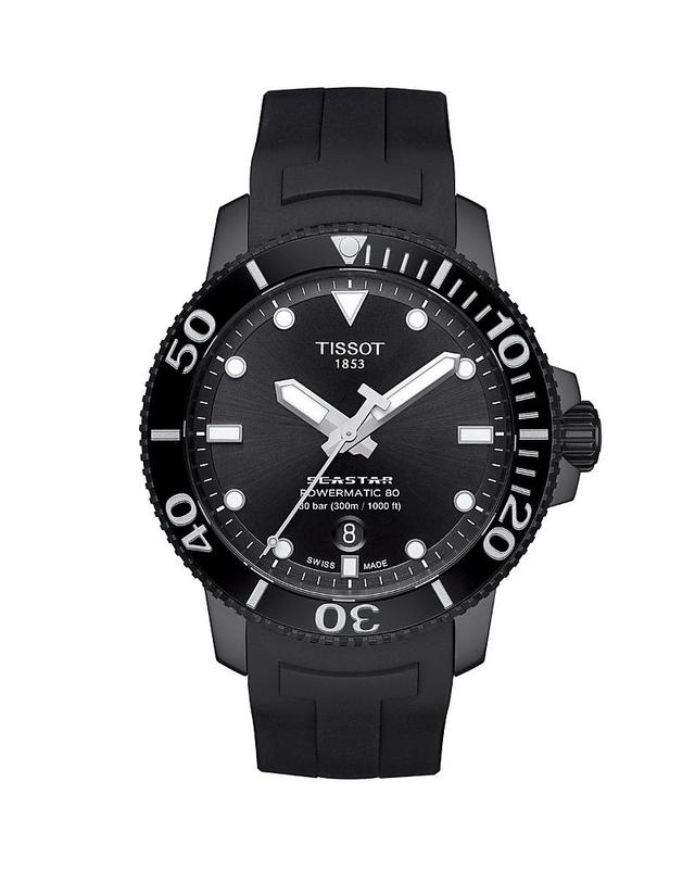 Tissot Seastar 1000 Powermatic Black Watch Product Image