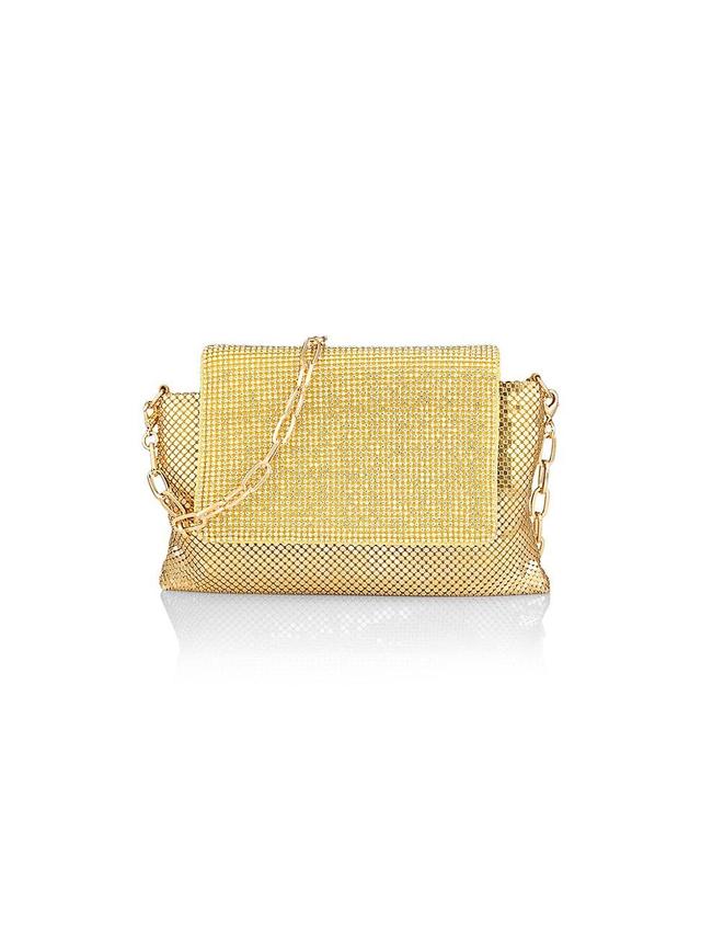 Womens Gloria Crystal Mesh Clutch Product Image