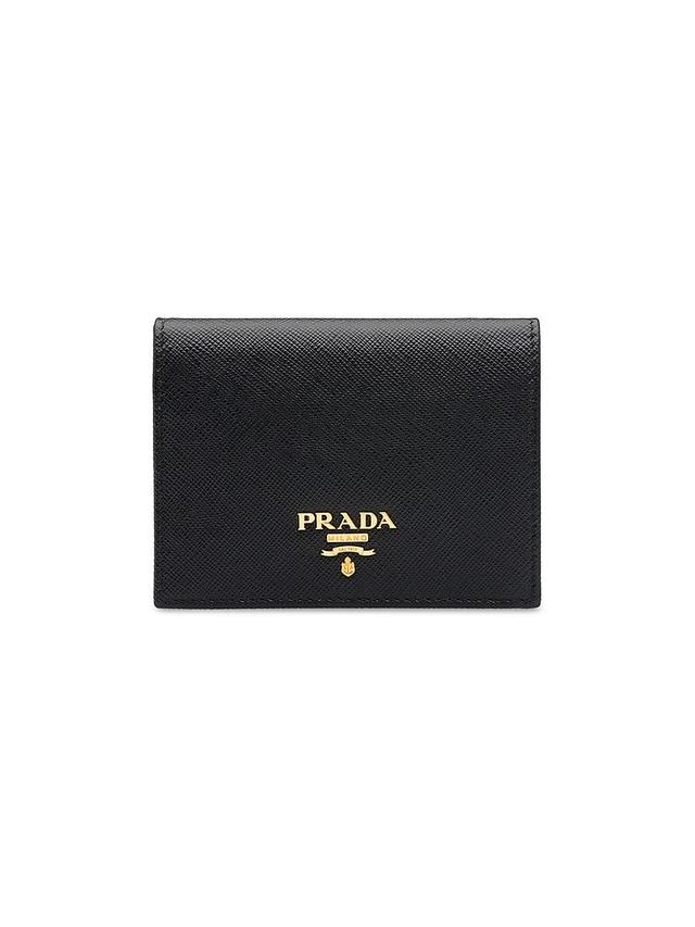 Womens Small Saffiano Leather Wallet Product Image