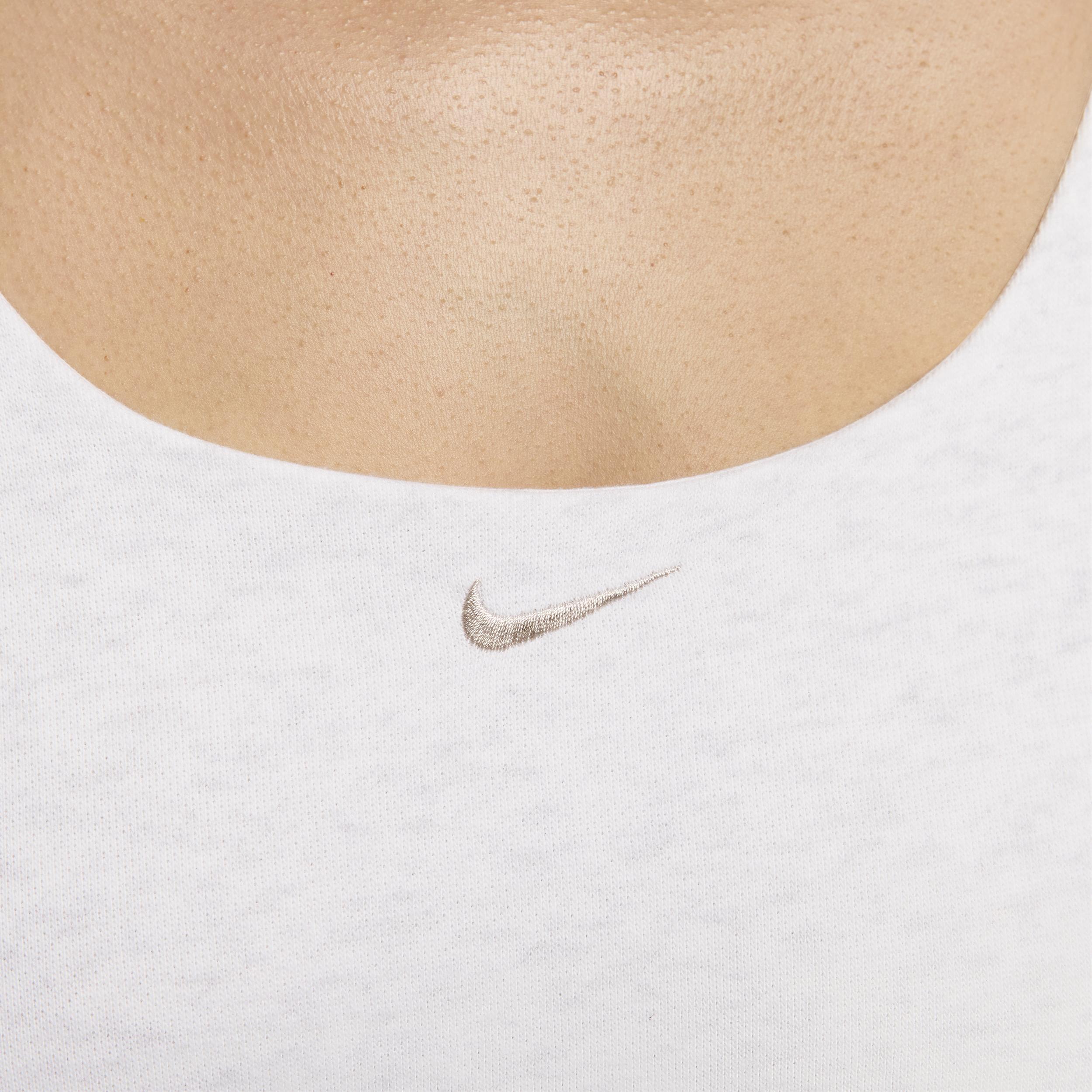 Women's Nike Sportswear Chill Terry Slim French Terry Cropped Tank Top Product Image