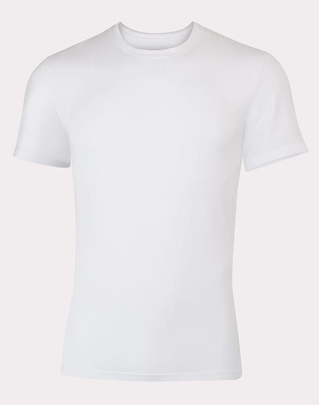 Hanes Perfect Flex Mens Tee, White Crewneck Undershirt, 1-Pack 2XL Product Image