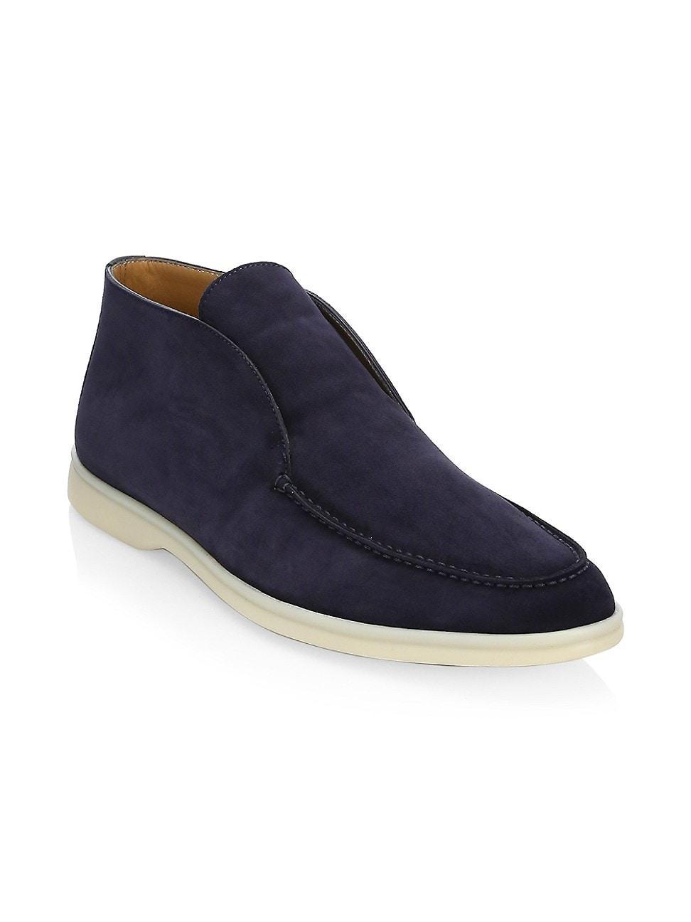 Mens Polacchino Suede Slip-On Chukka Boots Product Image