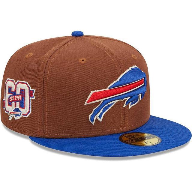 Mens New Era /Royal Buffalo Bills Harvest 60th Anniversary 59FIFTY Fitted Hat Product Image