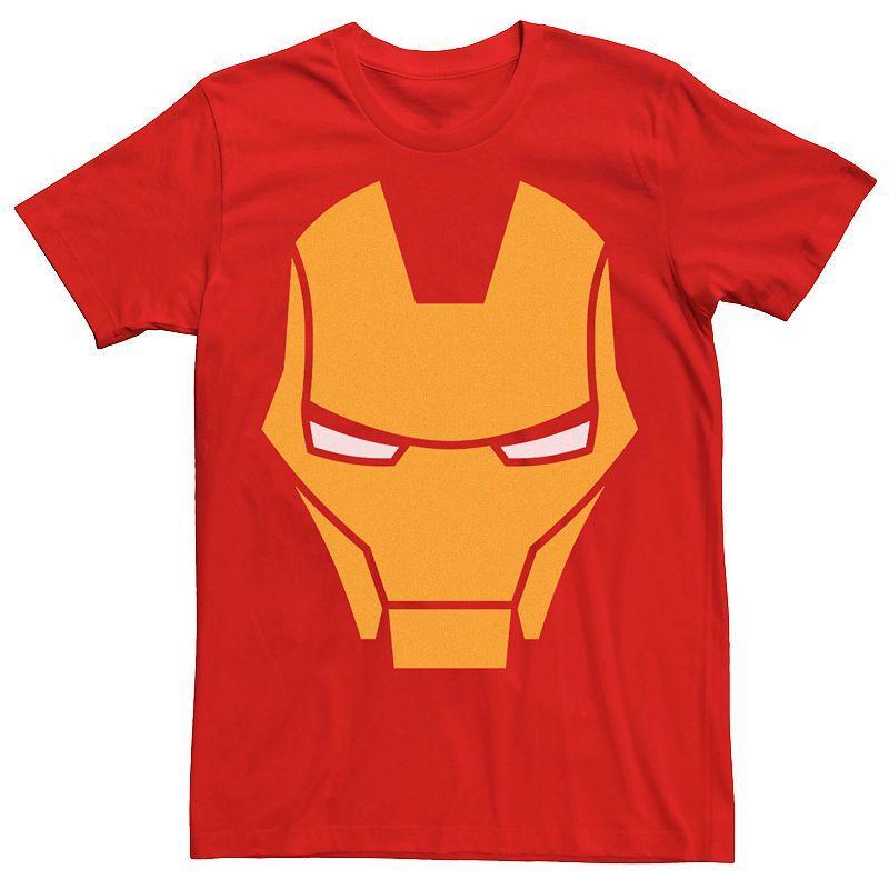 Mens Marvel Avengers Iron Man Big Face Tee Product Image