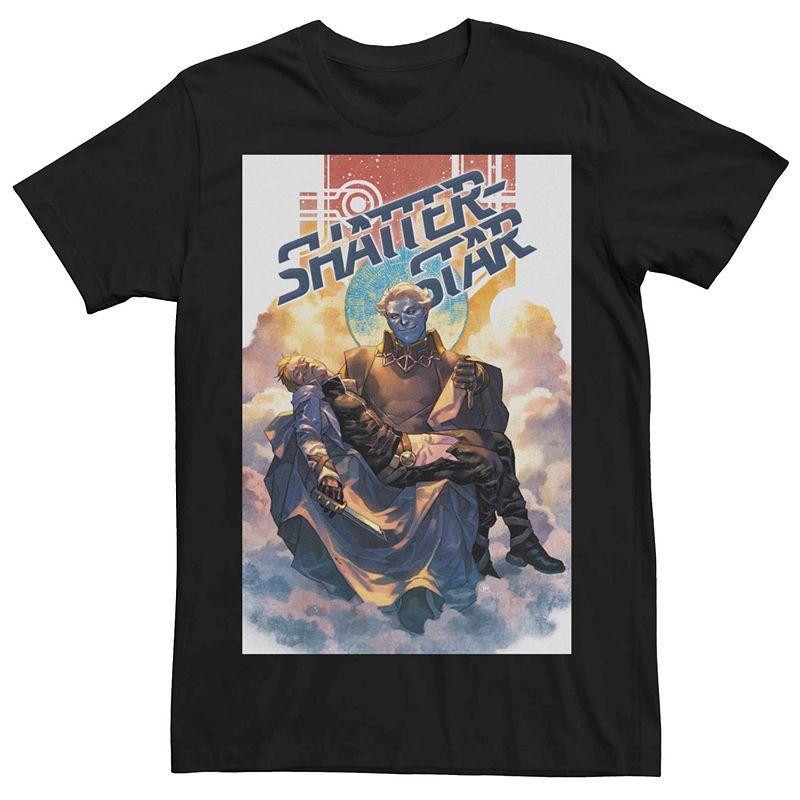 Mens Marvel Shatter-Star Comic Cover Tee Product Image