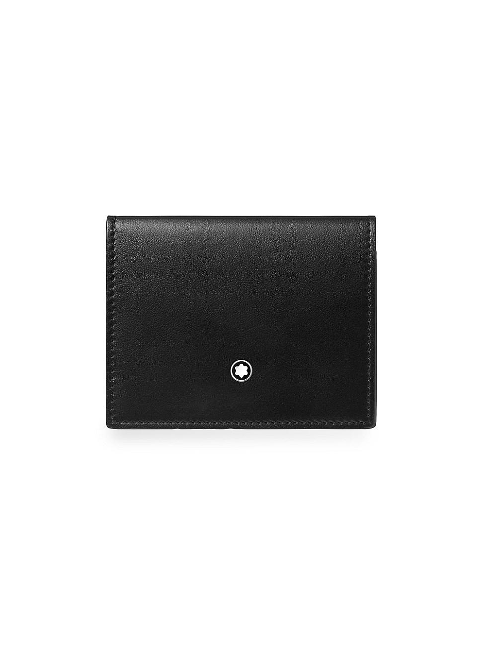 Mens Trifold Leather Card Holder Product Image