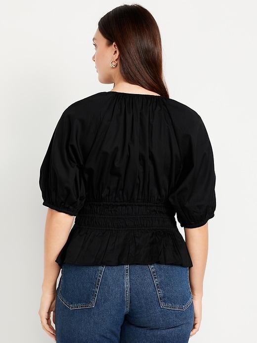 Puff-Sleeve Top Product Image