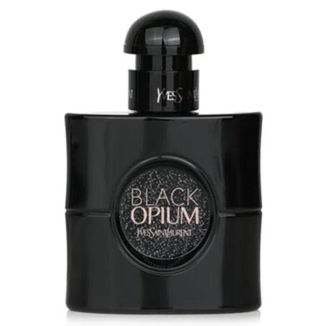 Yves  Ladies Black Opium Le Parfum Edp 1.0 oz Fragrances 3614273863384 In Black / Green / Orange Product Image