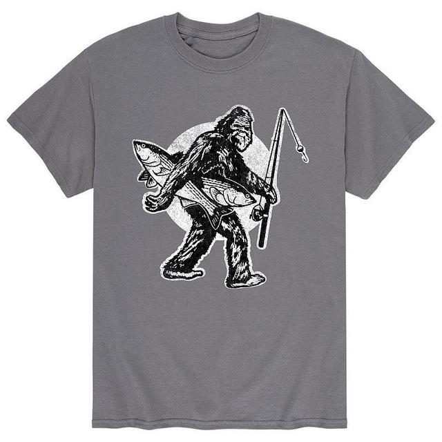 Mens Sasquatch Fishing Tee Product Image