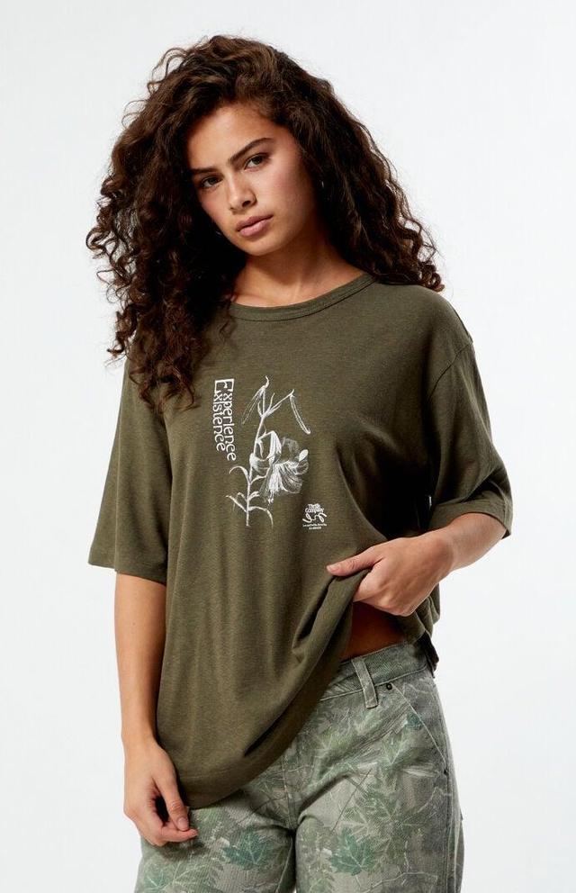 Thrills Women's Lilium Hemp Box Oversized T-Shirt Product Image