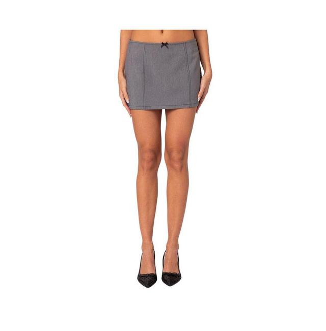 Edikted Womens Take A Bow Mini Skirt Product Image