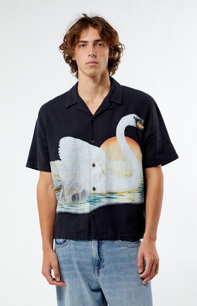 Men's Swan Oversized Camp Shirt Product Image