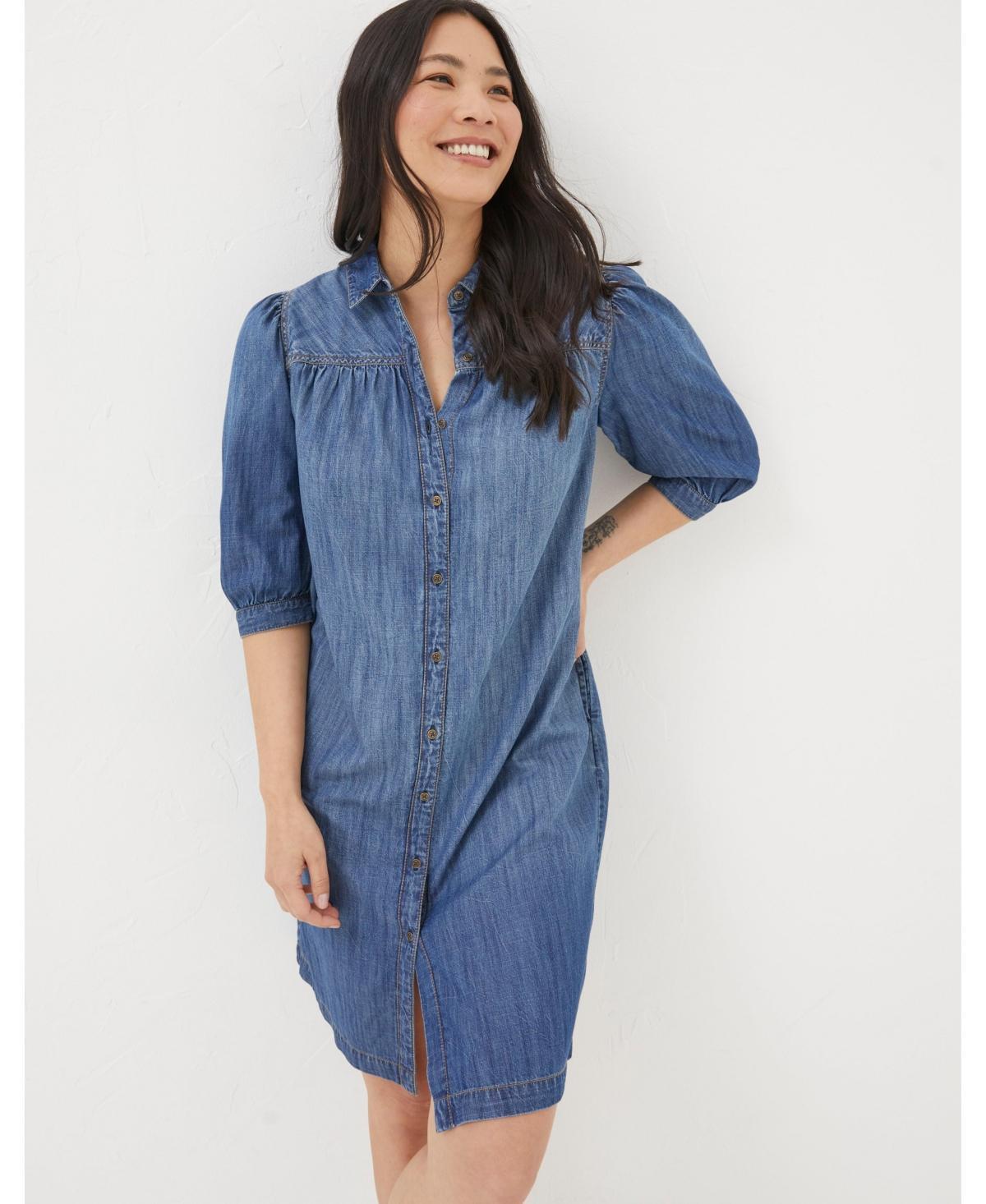 Women's Clara Denim Dress Product Image