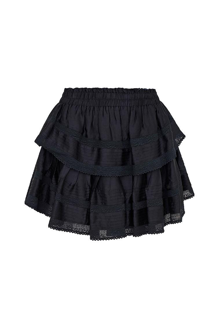 Ruffle Mini Tiered Skirt Product Image