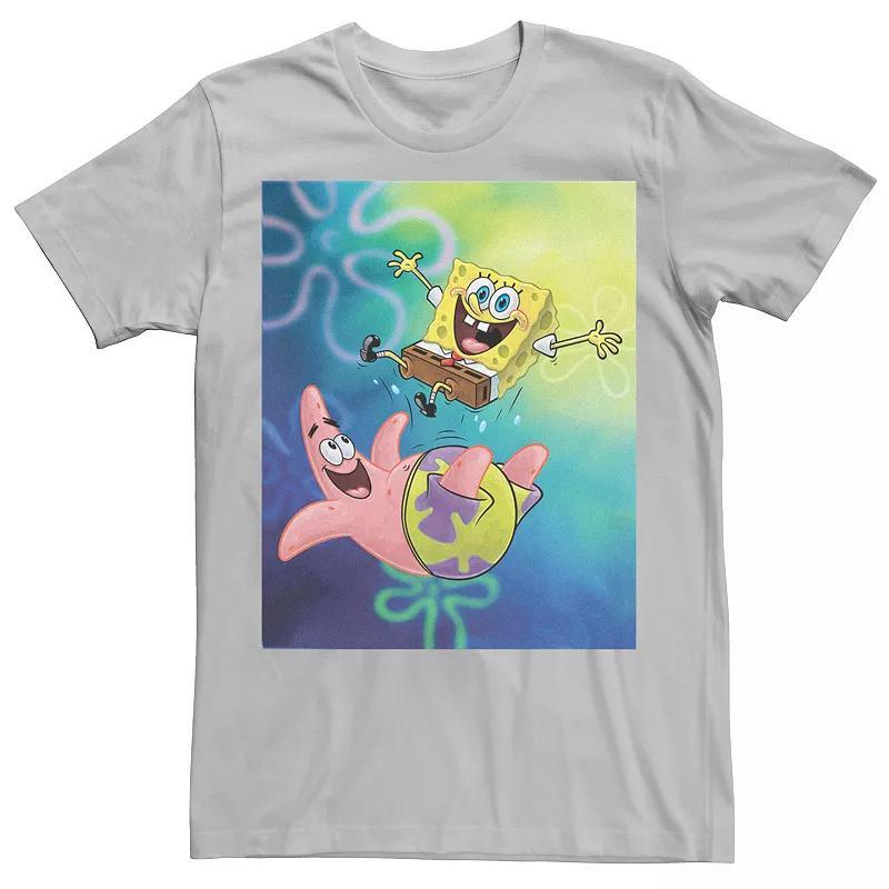 Mens Spongebob Squarepants Patricks Star Tee Blue Product Image